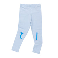 Tiny Cottons pants Tiny Cottons Cerulean Blue Tiny Logo Pants