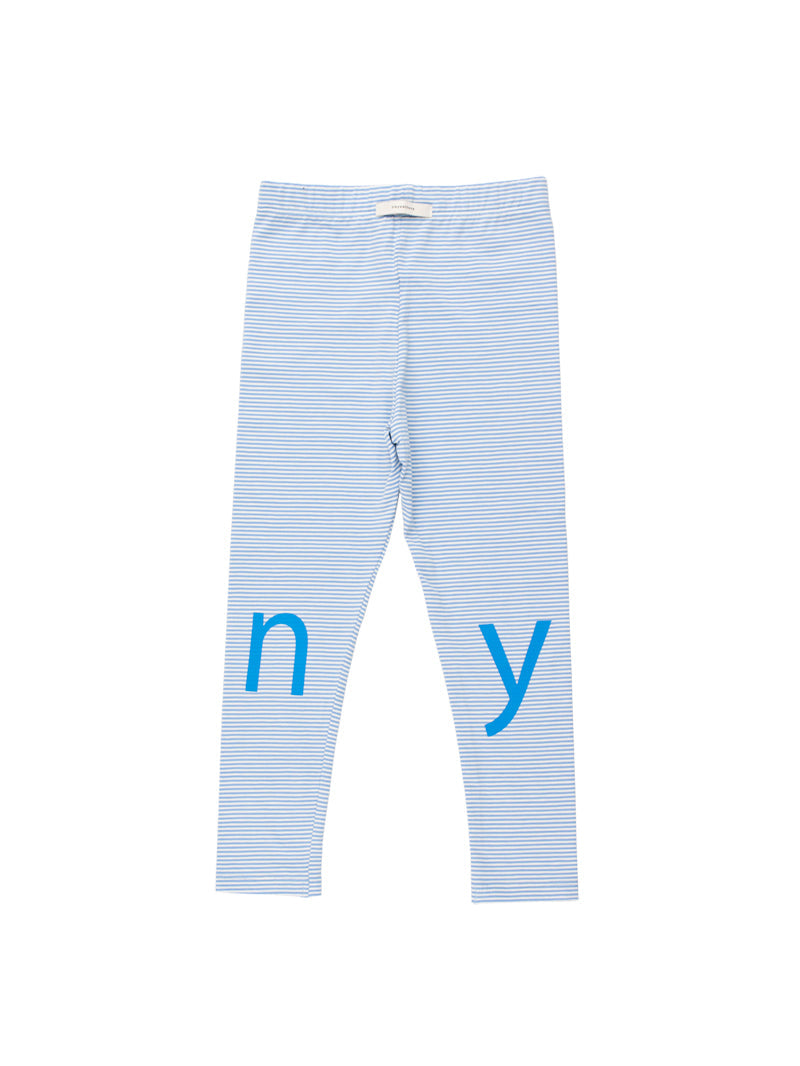 Tiny Cottons pants Tiny Cottons Cerulean Blue Tiny Logo Pants