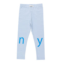 Tiny Cottons pants Tiny Cottons Cerulean Blue Tiny Logo Pants