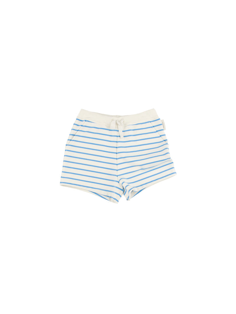 Tiny Cottons pants Tiny Cottons Cerulean Small Stripes Shorts