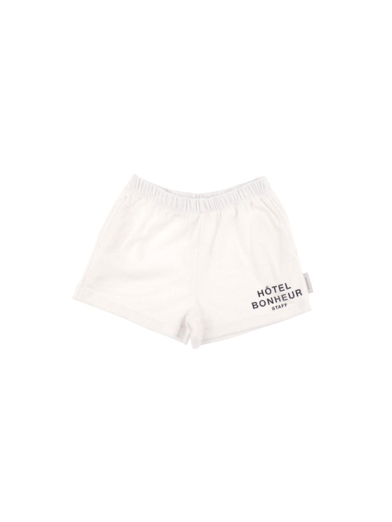 Tiny Cottons pants Tiny Cottons Hotel Bonheur Staff Towel Shorts