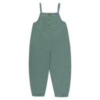 Tiny Cottons pants Tiny Cottons Light Teal Solid Dungaree