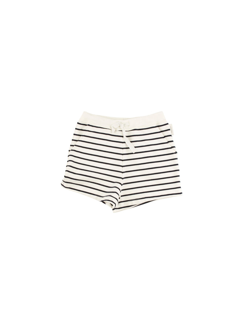 Tiny Cottons pants Tiny Cottons Navy Small Stripes Shorts