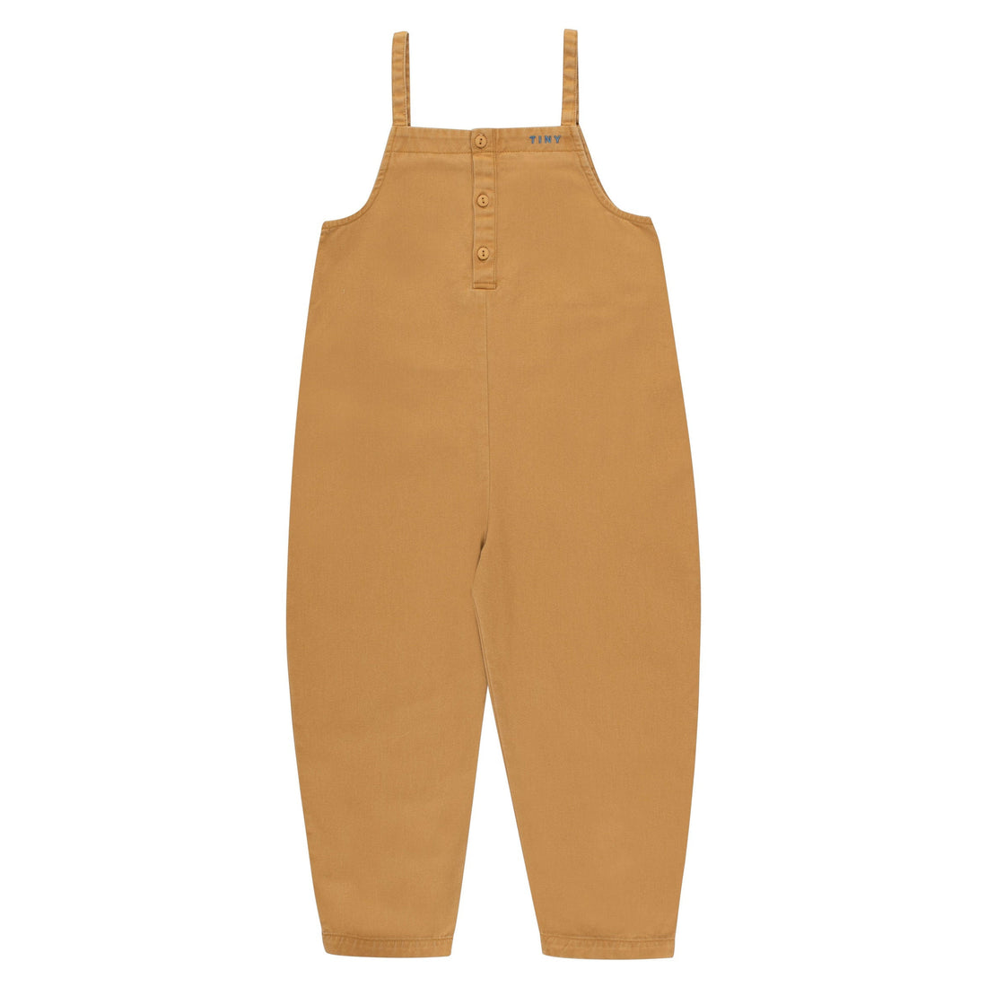 Tiny Cottons pants Tiny Cottons Old Gold Solid Dungaree