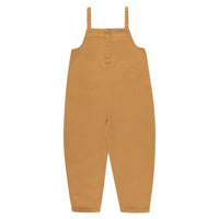 Tiny Cottons pants Tiny Cottons Old Gold Solid Dungaree