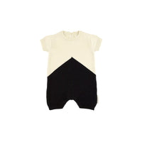 Tiny Cottons Rompers and Bodysuits Tiny Cottons Colorblock Knit BabyOnepiece
