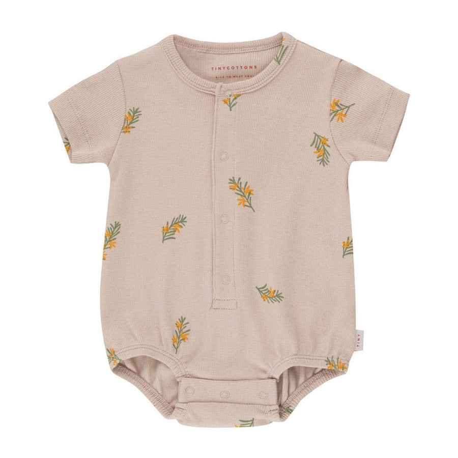 Tiny Cottons rompers Tiny Cottons Dusty Pink Twigs Balloon Body