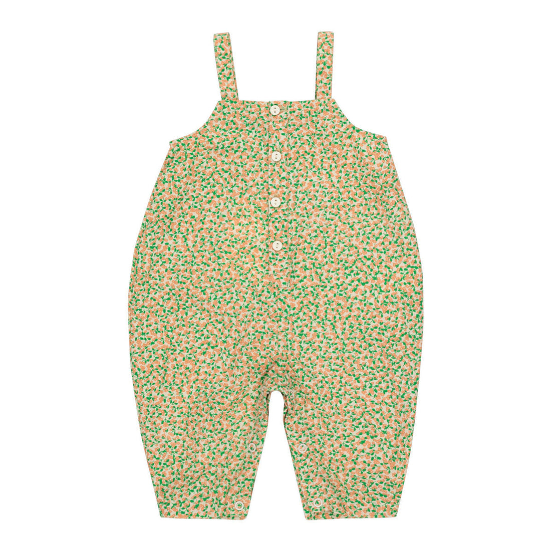 Tiny Cottons rompers Tiny Cottons Light Cream/Light Papaya Meadow One-Piece