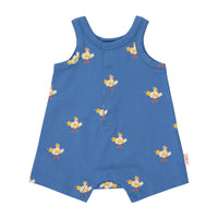 Tiny Cottons rompers Tiny Cottons Night Blue/Light Cream Beach Goose One-Piece