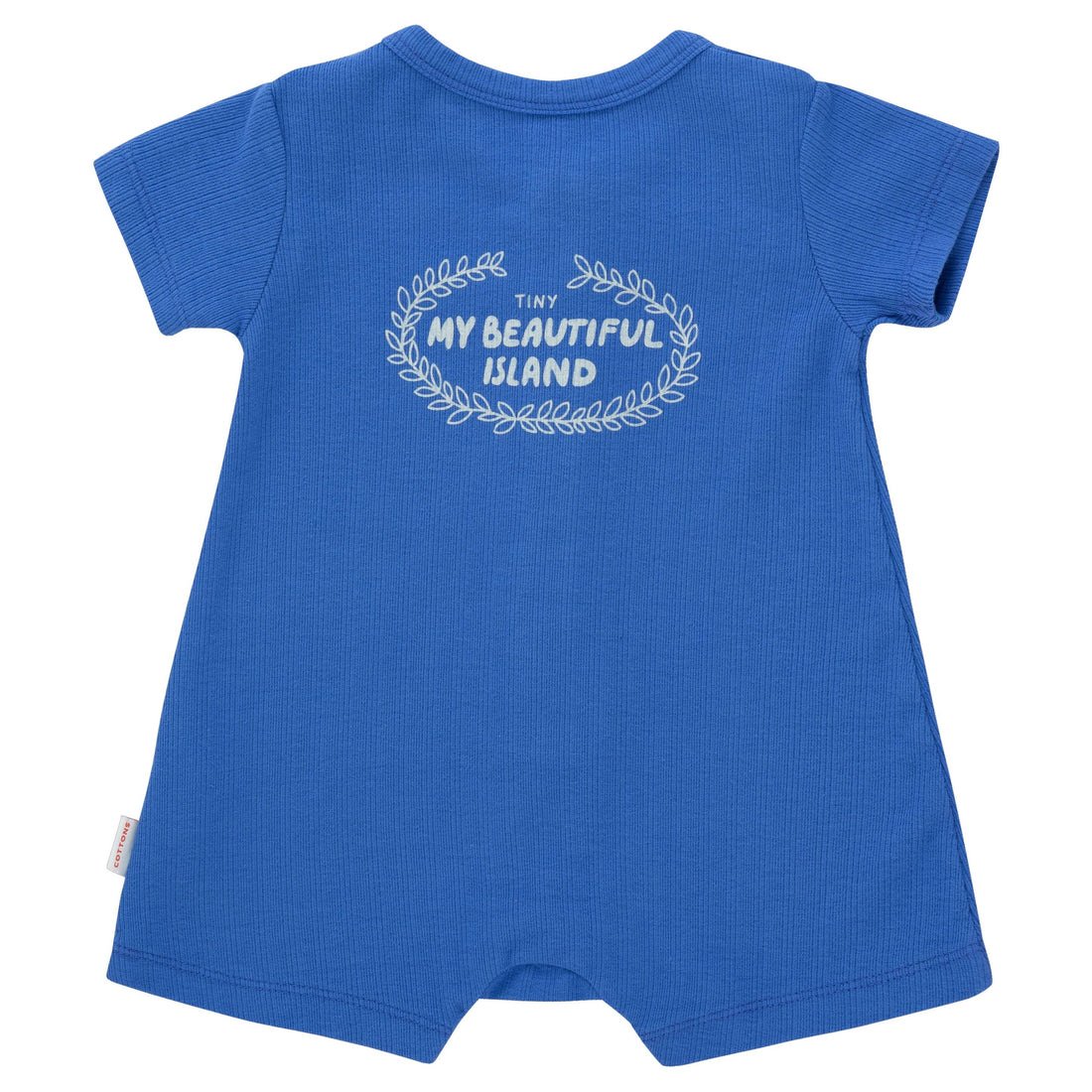 Tiny Cottons rompers Tiny Cottons Ultramarine/Light Cream Tiny Wreath One-Piece
