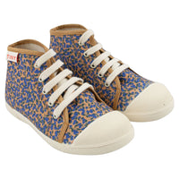 Tiny Cottons shoes Tiny Cottons Almond/Ultramarine Meadow Hi-Top Sneakers