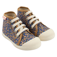 Tiny Cottons shoes Tiny Cottons Almond/Ultramarine Meadow Hi-Top Sneakers