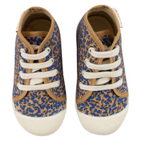Tiny Cottons shoes Tiny Cottons Almond/Ultramarine Meadow Hi-Top Sneakers