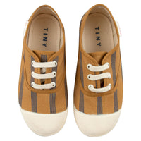 Tiny Cottons shoes Tiny Cottons Dijon/Ultramarine Lines Sneakers