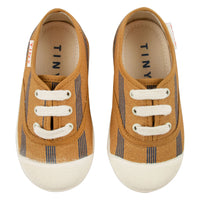 Tiny Cottons shoes Tiny Cottons Dijon/Ultramarine Lines Sneakers
