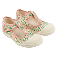 Tiny Cottons shoes Tiny Cottons Pastel Pink/Light Papaya Meadow Mary Jane