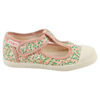 Tiny Cottons shoes Tiny Cottons Pastel Pink/Light Papaya Meadow Mary Jane