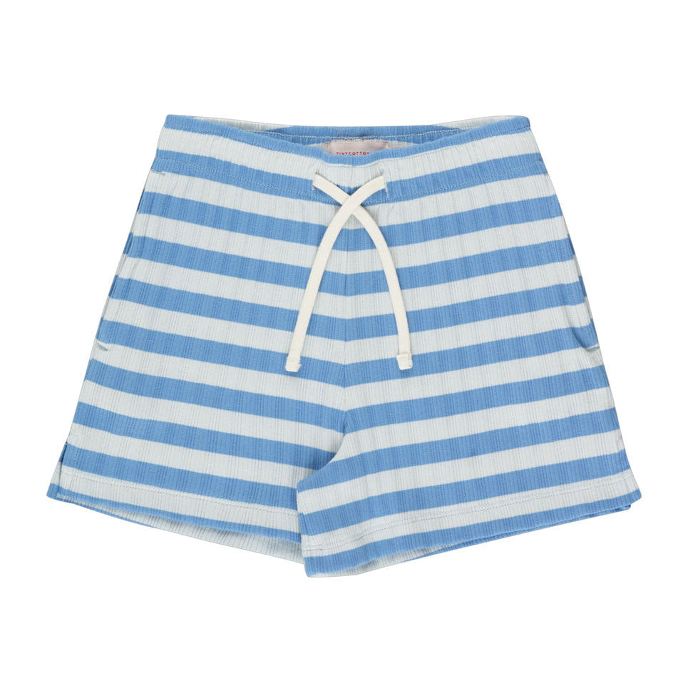 Tiny Cottons Shorts Tiny Cottons Pale Blue/Lilac Blue Stripes Short
