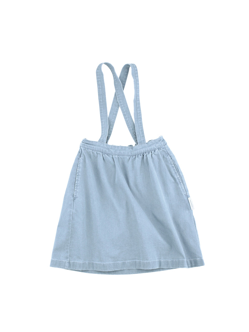 Tiny Cottons skirts Tiny Cottons Denim Braces Skirt