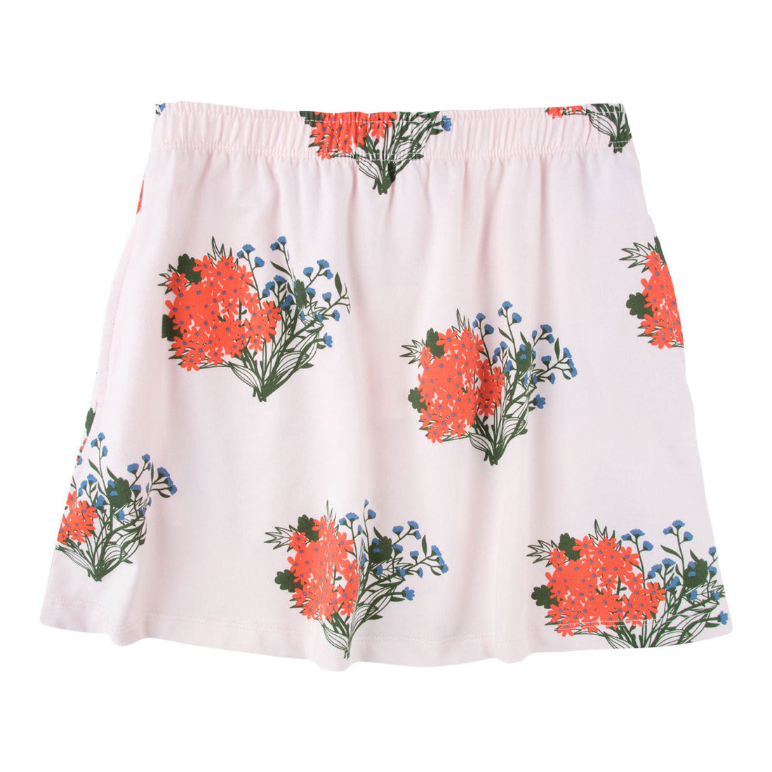Tiny Cottons skirts Tiny Cottons Light Pink Flowers Skirt