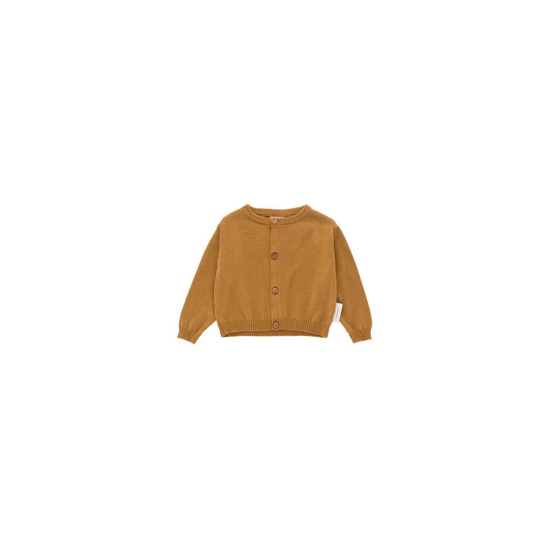 Tiny Cottons sweaters Tiny Cottons Dark Mustard Solid Baby Cardigan
