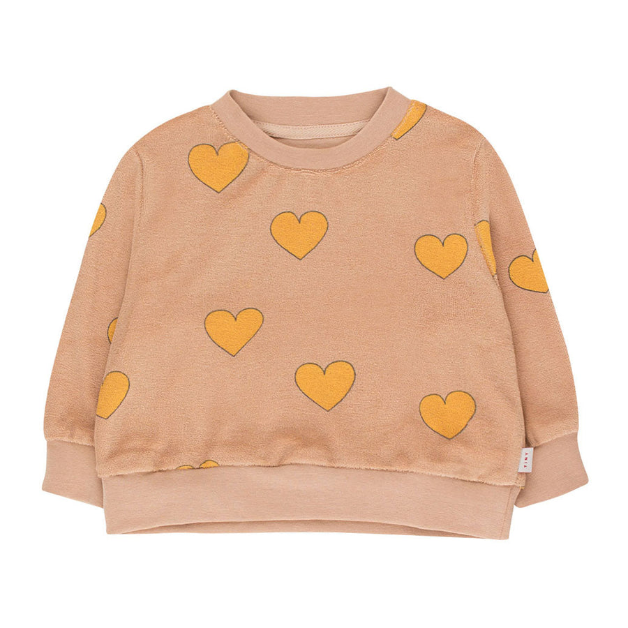 Tiny Cottons sweatshirts Tiny Cottons Hearts Baby Sweatshirt