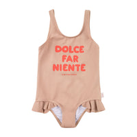 Tiny Cottons swim Tiny Cottons Dolce Far Niente Frill Swimsuit