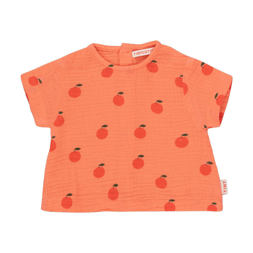 Tiny Cottons tees Tiny Cottons Light Red/Dark Red Oranges Baby Shirt
