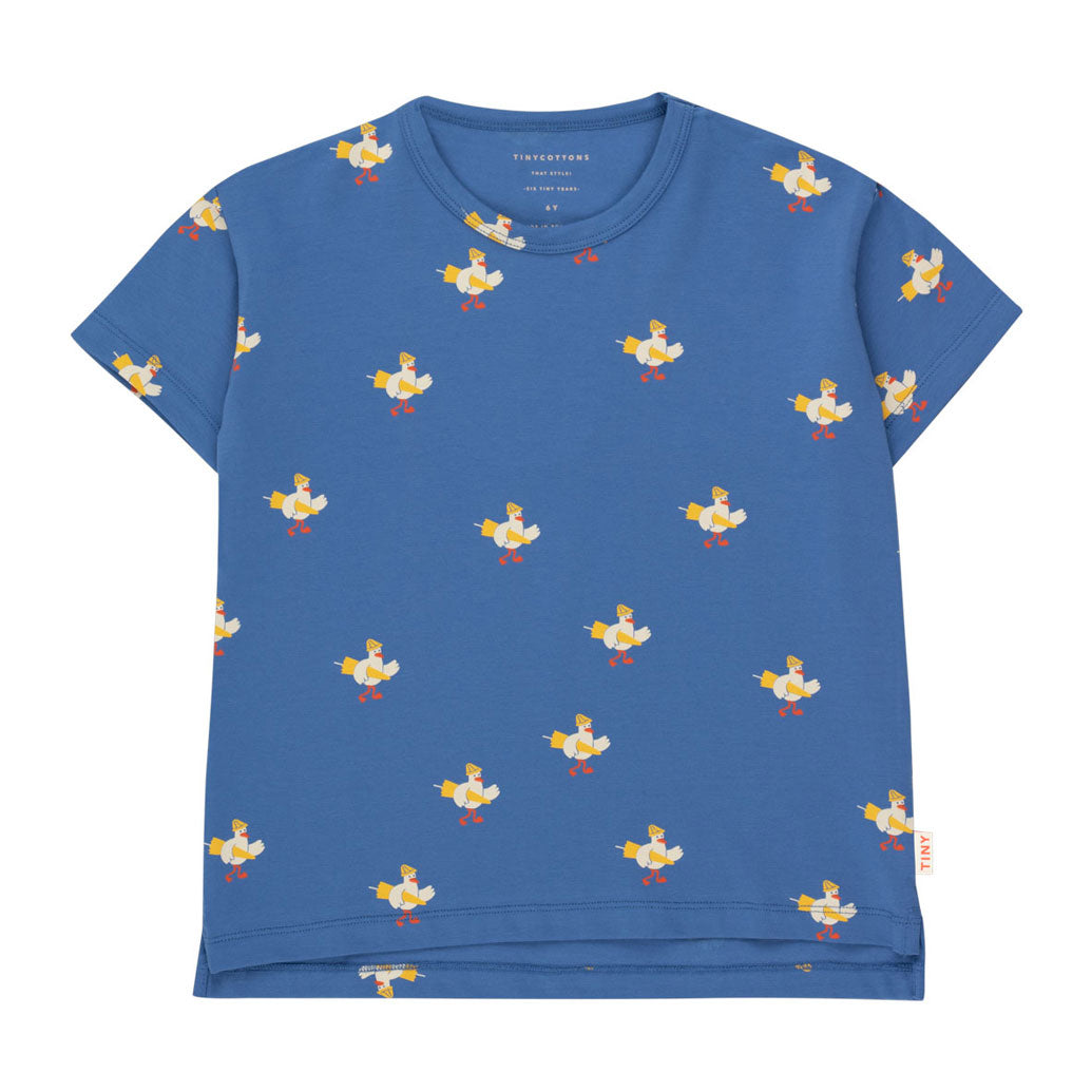 Tiny Cottons tees Tiny Cottons Night Blue/Light Cream Beach Goose Tee