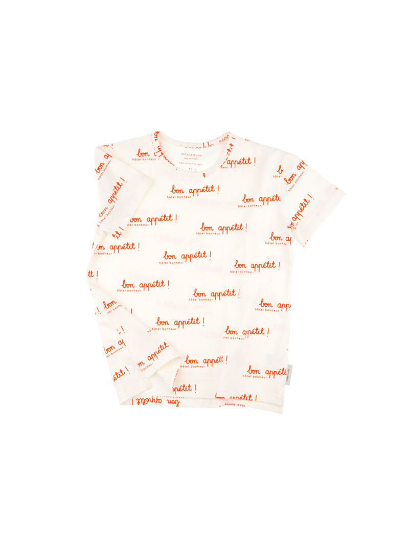 Tiny Cottons tops and tees Tiny Cottons Carmine Bon Appetit Tee