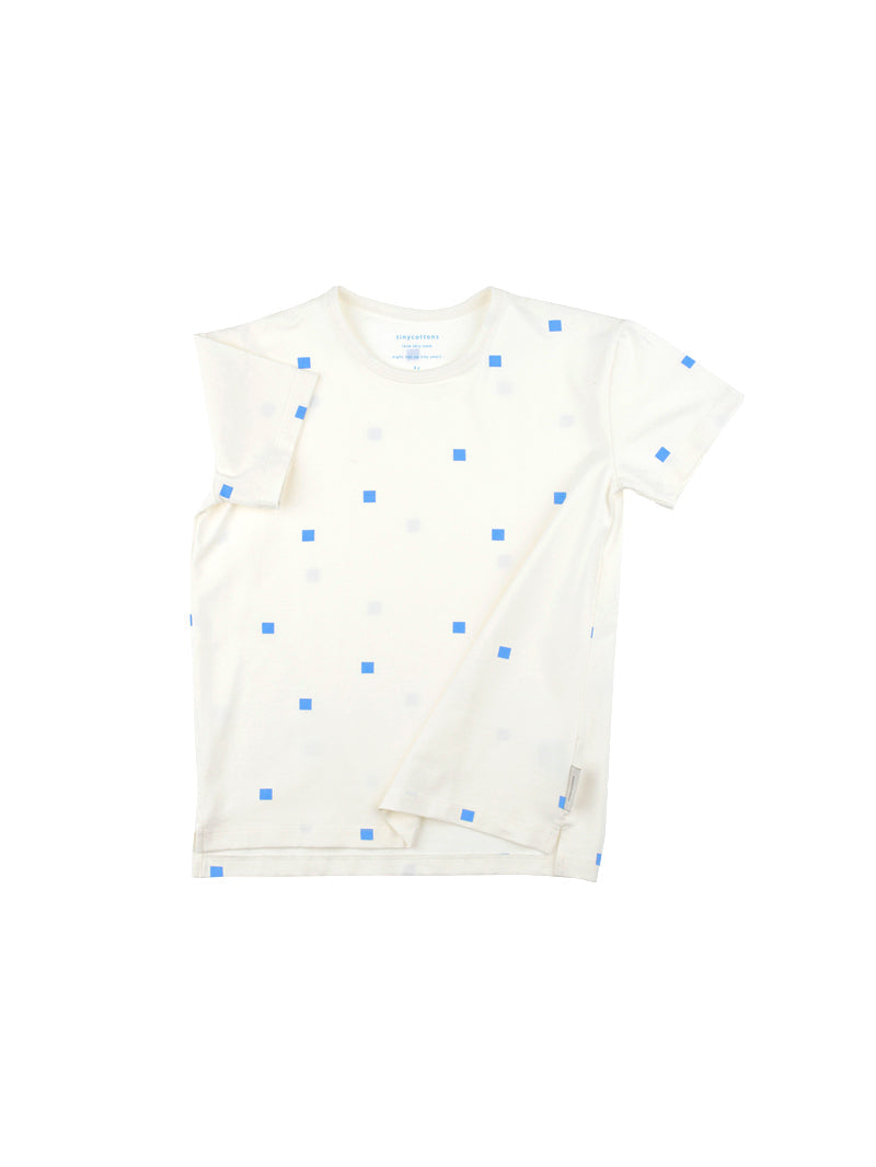 Tiny Cottons tops and tees Tiny Cottons Square Dots SS Tee