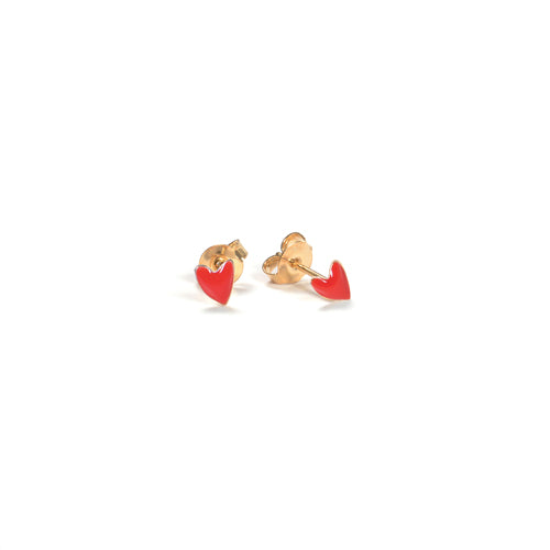 titlee accessories OS titlee Grant Earrings - Poppy Red