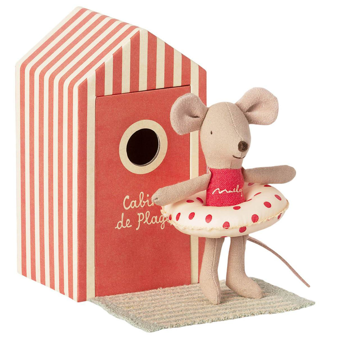 Maileg Beach mice, Little sister in Cabin de Plage