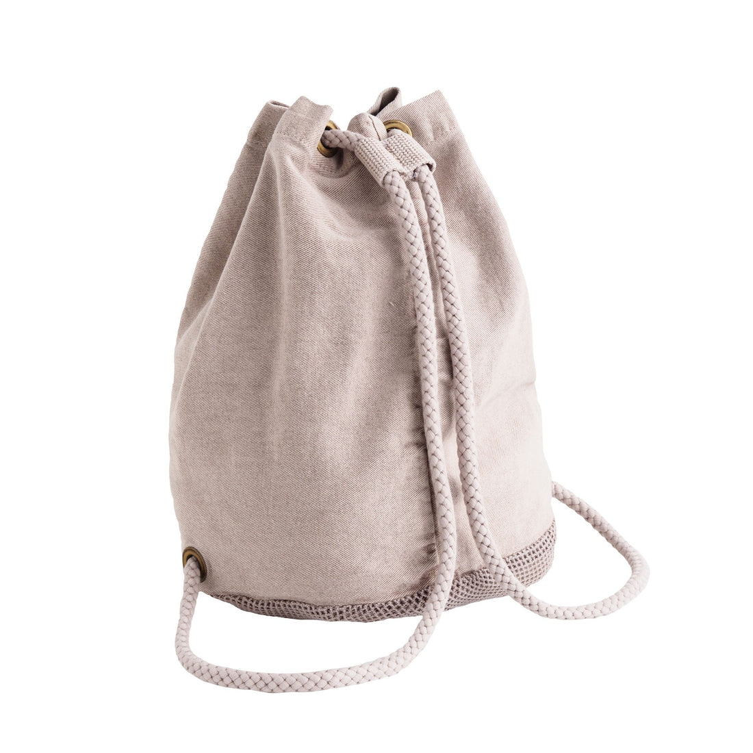 Tocoto Vintage accessories OS Tocoto Vintage Beige Canvas Bucket Bag