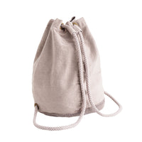 Tocoto Vintage accessories OS Tocoto Vintage Beige Canvas Bucket Bag