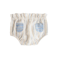 Tocoto Vintage bloomers Tocoto Vintage Blue Stripe High Waisted Bloomers