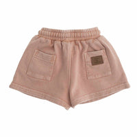 Tocoto Vintage bottoms Tocoto Vintage Brown Baby Kid Boy Fleece Shorts