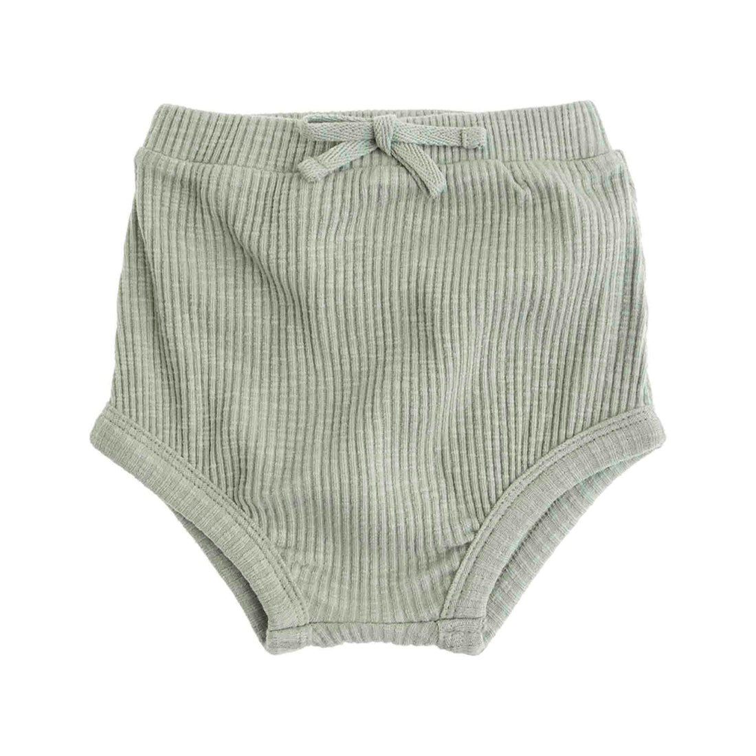 Tocoto Vintage bottoms Tocoto Vintage Green Baby Ribbed Bloomer