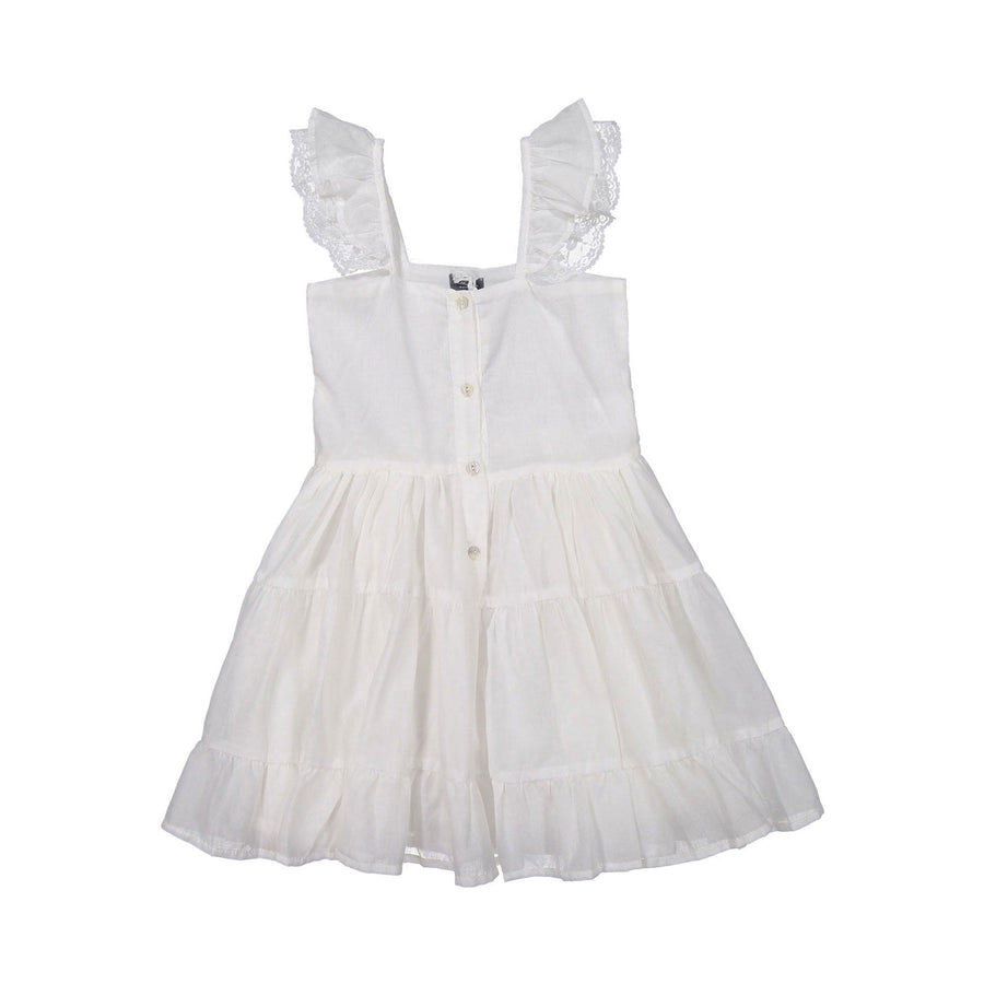 Tocoto Vintage dresses Tocoto Vintage Cream Voile Sundress