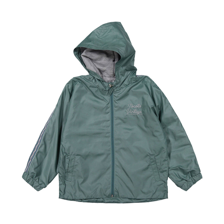 Tocoto Vintage Outerwear Tocoto Vintage Kind Green Windbreaker