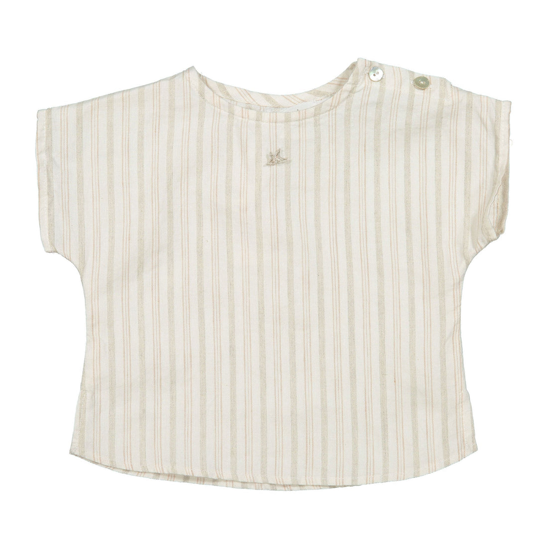 Tocoto Vintage shirts Tocoto Vintage Pink Stripe Baby Tunic