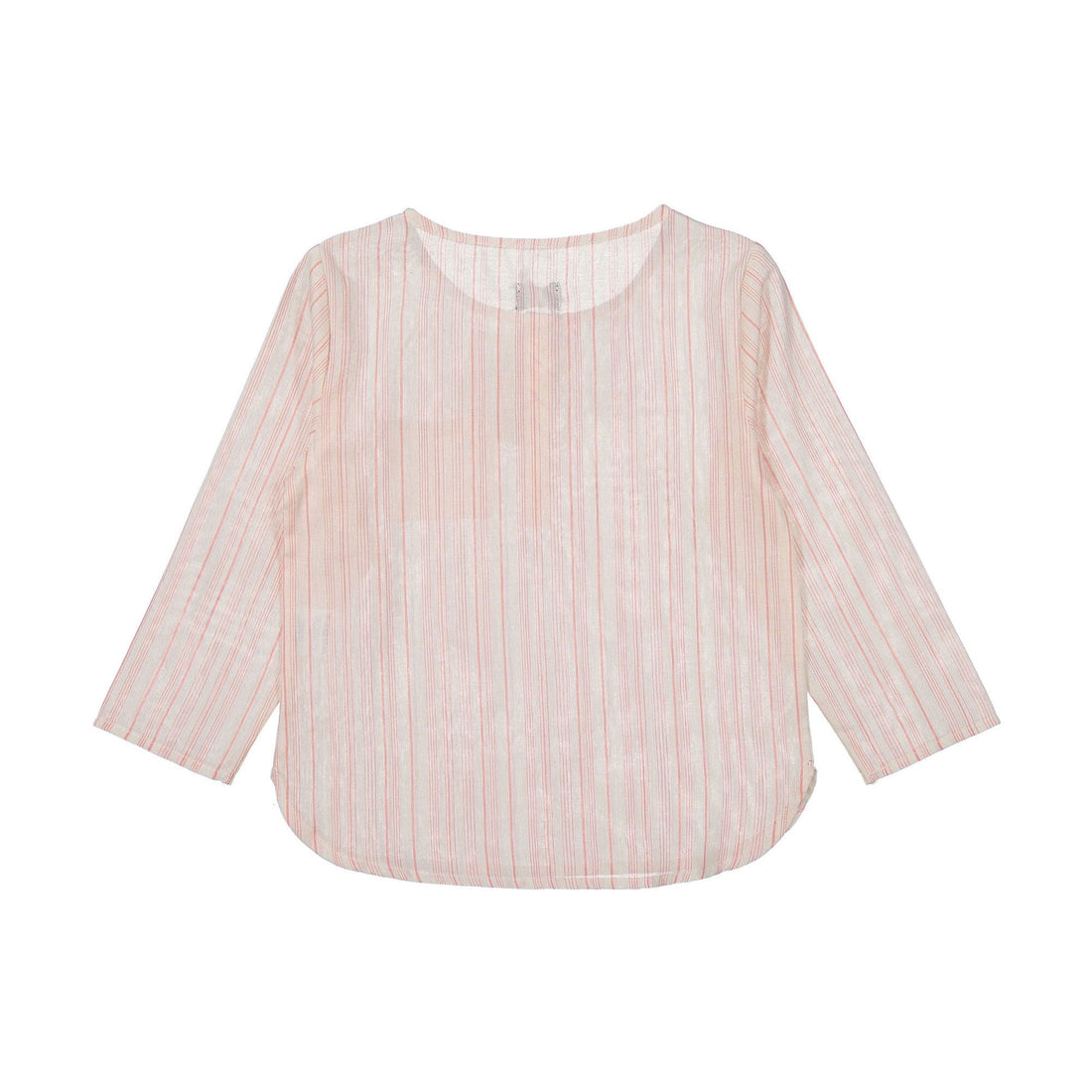 Tocoto Vintage shirts Tocoto Vintage Salmon Striped Tunic