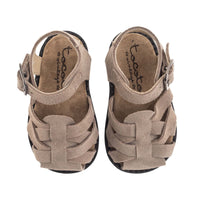 Tocoto Vintage shoes Tocoto Vintage Brown Braided Sandals