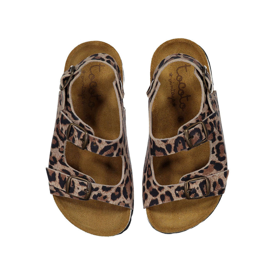 Tocoto Vintage shoes Tocoto Vintage Leopard Sandals