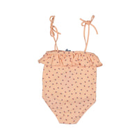 Tocoto Vintage swim Tocoto Vintage Salmon Strawberry Baby Swimsuit