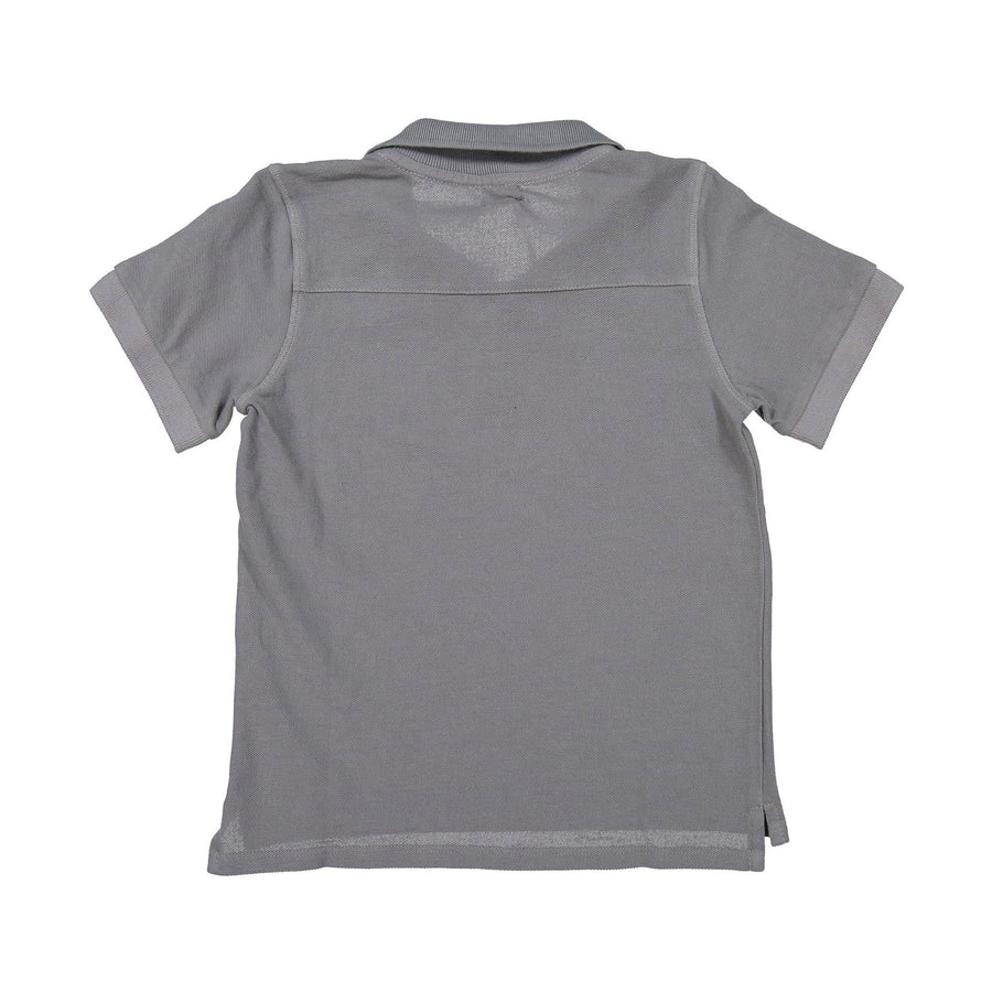 Tocoto Vintage tees Tocoto Vintage Grey Logo Polo