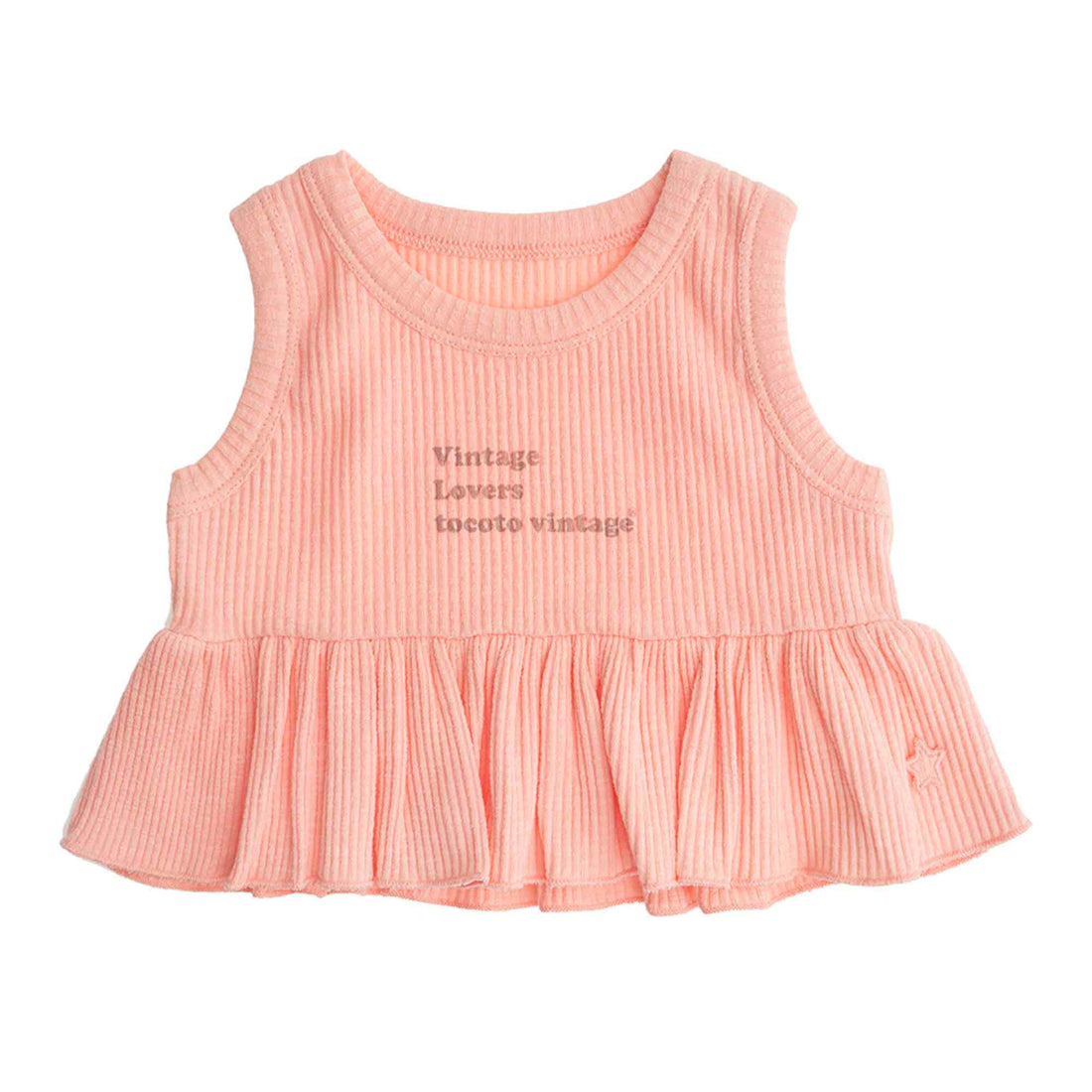 Tocoto Vintage tees Tocoto Vintage Pink Girl T-Shirt Organic Cotton