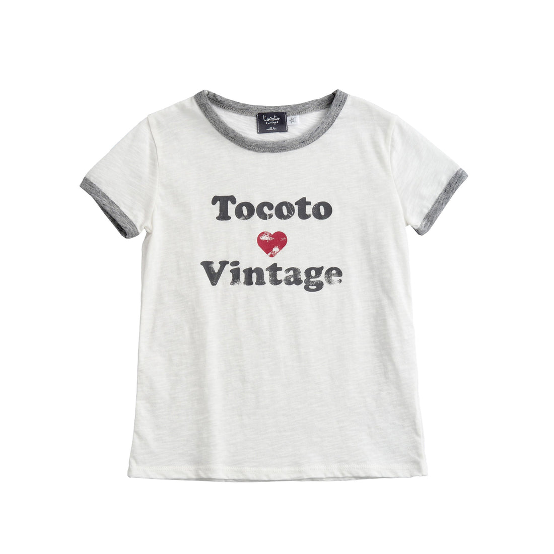 Tocoto Vintage tops and tees Tocoto Vintage White Tocoto Vintage Tee