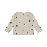 Studio Boheme Off White Plums Print Lala T-Shirt