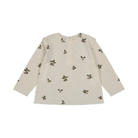 Studio Boheme Off White Plums Print Lala T-Shirt